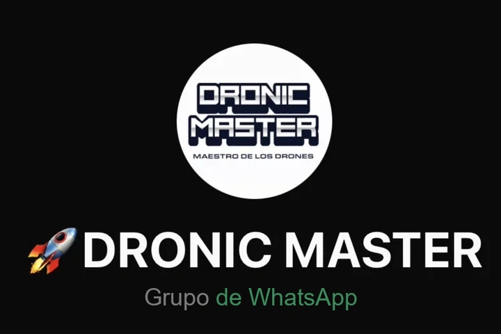 Grupo de WhatsApp de la comunidad privada de Dronic Master